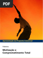 Apresentação Da Proposta Comercial. Palestra. Motivação e Comprometimento Total - PDF