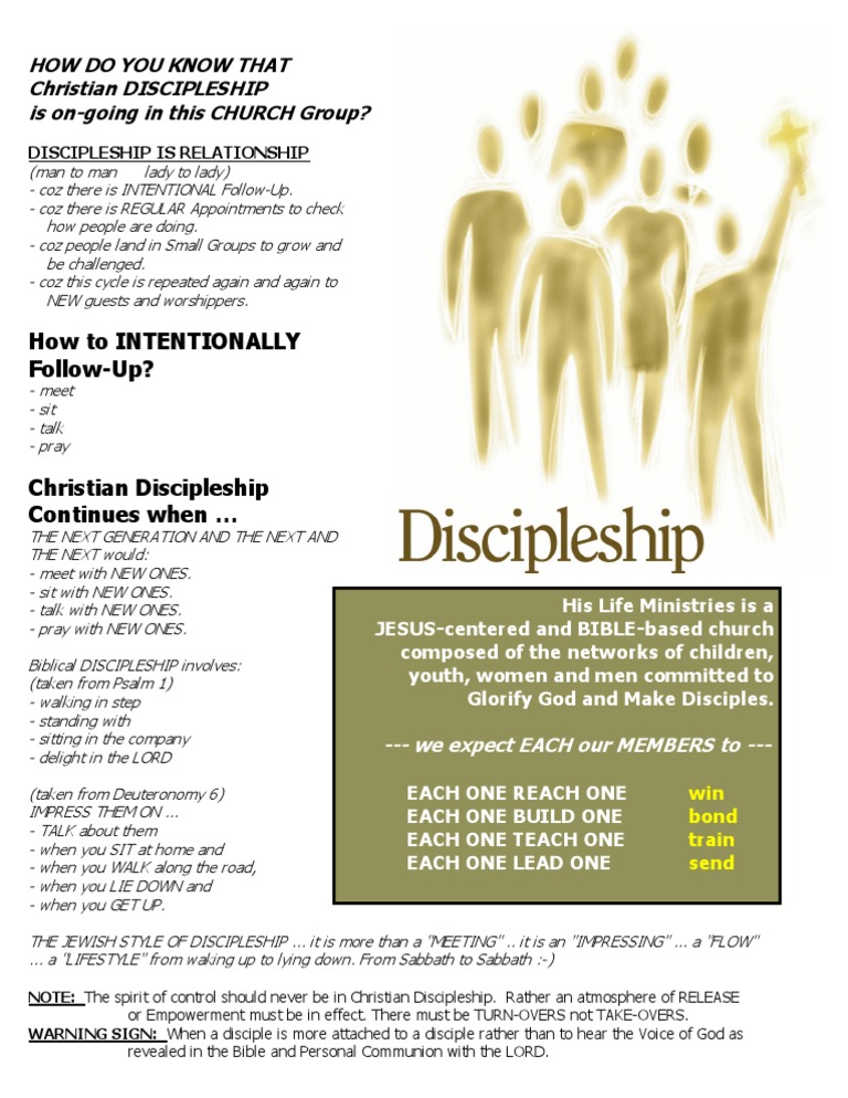 Intentional Christian Discipleship Guide | PDF