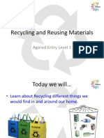 Recycle Powerpoint Pre Entry