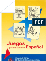 Juegos para La Clase de Español PDF