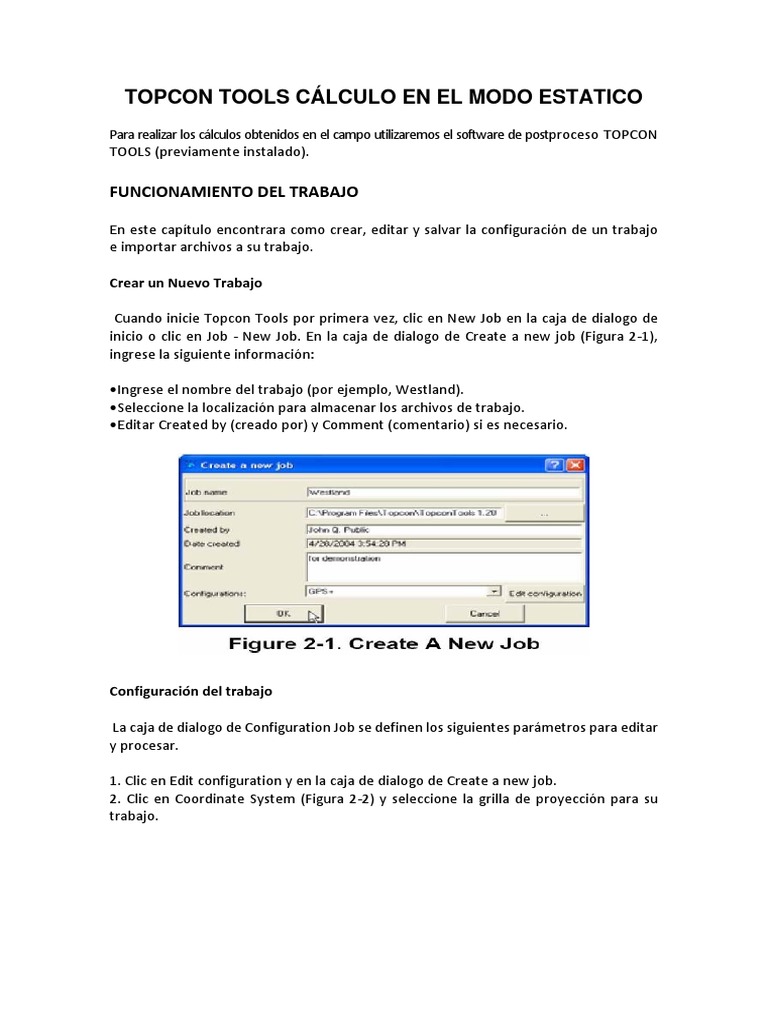 Manual Topcon Tools - Escalonado PDF | PDF | Vector Euclidiano ...