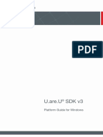 UareU SDK Platform Guide Windows