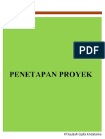 PT GCK Proyek Penetapan