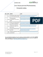 C D V P: Ertified ATA Isualization Rofessional