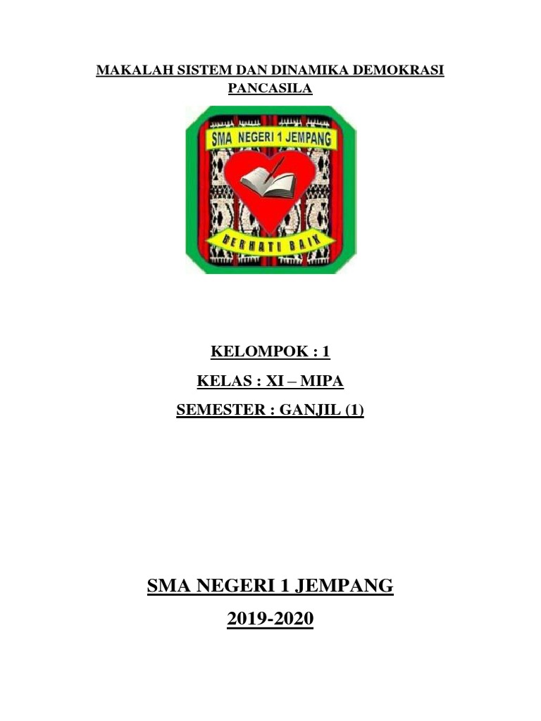 Makalah Pkn Kelompok 1