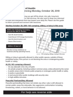 COA - Homelessness Ordinance Handout