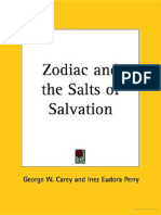 Zodiac and The Salts of Salvation by George W. Carey - Inez Eudora Perry