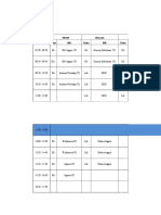 Jadwal Semester Ganjil Revisi Final