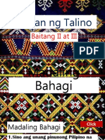 Tagisan NG Talino G-II and G-III