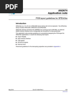 An2674 Application Note: PCB Layout Guidelines For Spear3Xx