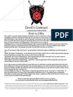 Devil'S Contract: Note To Dms