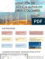 Generación de Energía Eólica Alpha