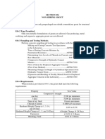 Non-Shrink Grout Requirements and Testing