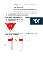 Penempatan APAR diatur Permenakertrans