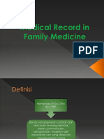 Medical Record in Family Medicine