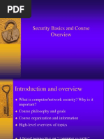 Security Basics and Course