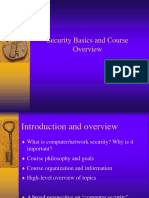 Security Basics and Course