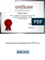 10 Certificate Template Powerpoint
