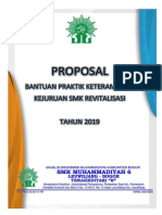Proposal Bantuan Praktik Keterampilan Kejuruan SMK Revitalisasi - SMK Muhammadiyah 6