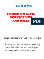 Government Office Hours Ppt