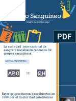 Grupo Sanguíneo