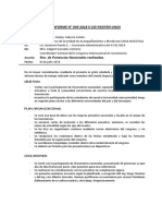 Informe sobre participación de ponentes nacionales en congreso de geociencias