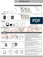 AR-725 (E-V2-M) : Access Control System