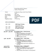 Data Pribadi: Teknik Elektronika