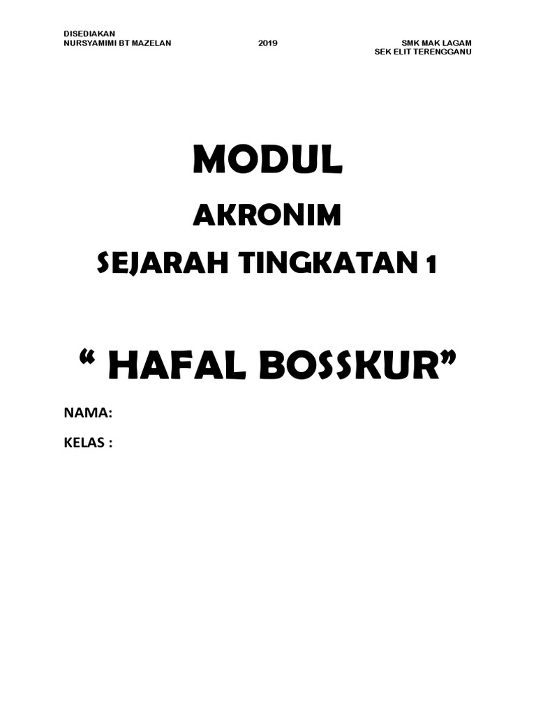 Modul Kata Kunci Pdf