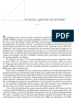 Nota Introductoria de Michel Foucault Qu PDF