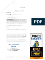 Cara Membuat Website - Tutorial Lengkap PDF