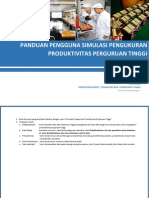 Simulasi Pengukuran Produktivitas Perguruan Tinggi