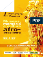 Cultura afro-brasileira na 7a Primavera dos Museus