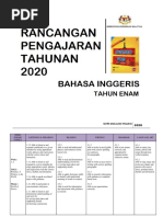 SOW ENGLISH YEAR 6 2020 by Rozayus Academy