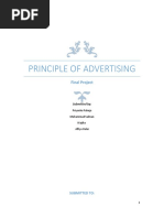 Principle of Advertising: Final Project