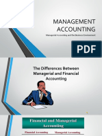 Management Accounting: Managerial Accounting and The Business Environment
