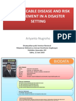 Communicable Disease and Risk Management in A Disaster