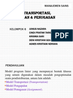 PPT MASALAH TRANSPORTASI