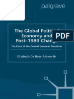 Elizabeth de Boer-Ashworth - The Global Pol Economy & Post-1989 Change, The Place of The Central European Transition