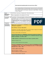 Ficha Técnica Cuestionario de Habilidades Sociales para Niños