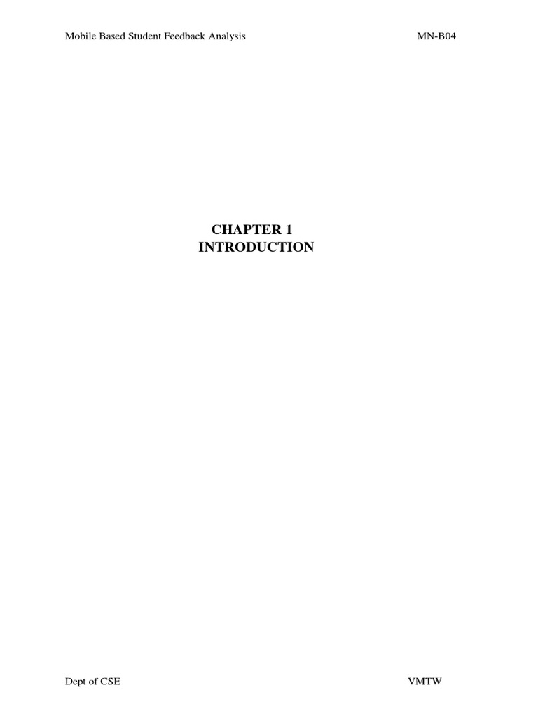 Mobile Student Feedback System Overview | PDF | Software Testing ...