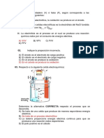 Electroquímica: electrólisis y celdas electroquímicas