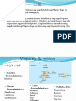 Mapa Lahi Attraksyon - Romblon