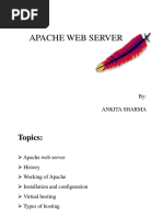 Apache Web Server: By: Ankita Sharma