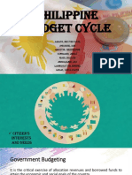 Philippine Budget Cycle