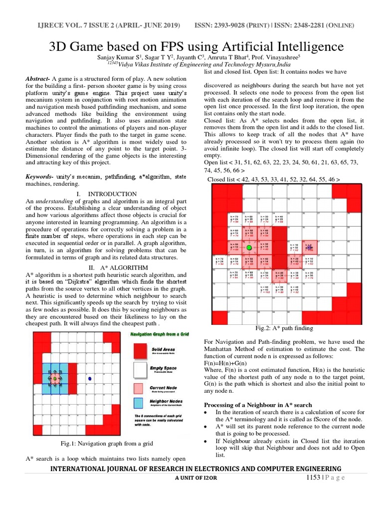 3D FPS Game AI Development Using Unity | PDF | Areas Of Computer ...