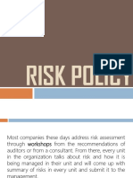 Risk Policy