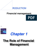 The Role of Financial Management