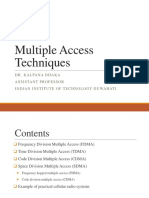 Multiple Access Techniques