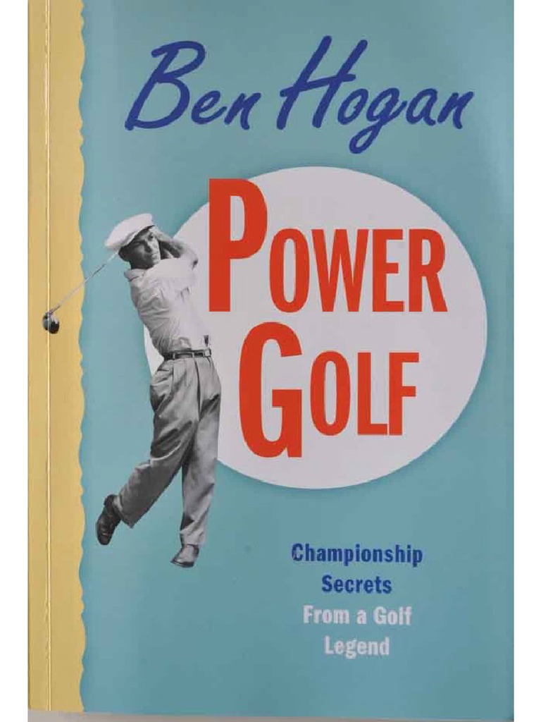 美品　ゴルフ　Ben Hogans Power Golf ハードカバー　洋書 Ben Hogan - Power Golf | PDF